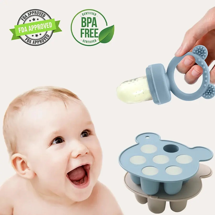Ice Pop Silicone Mold & Teething Ring