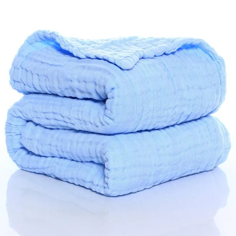 Organic Muslin Cotton Baby Blanket