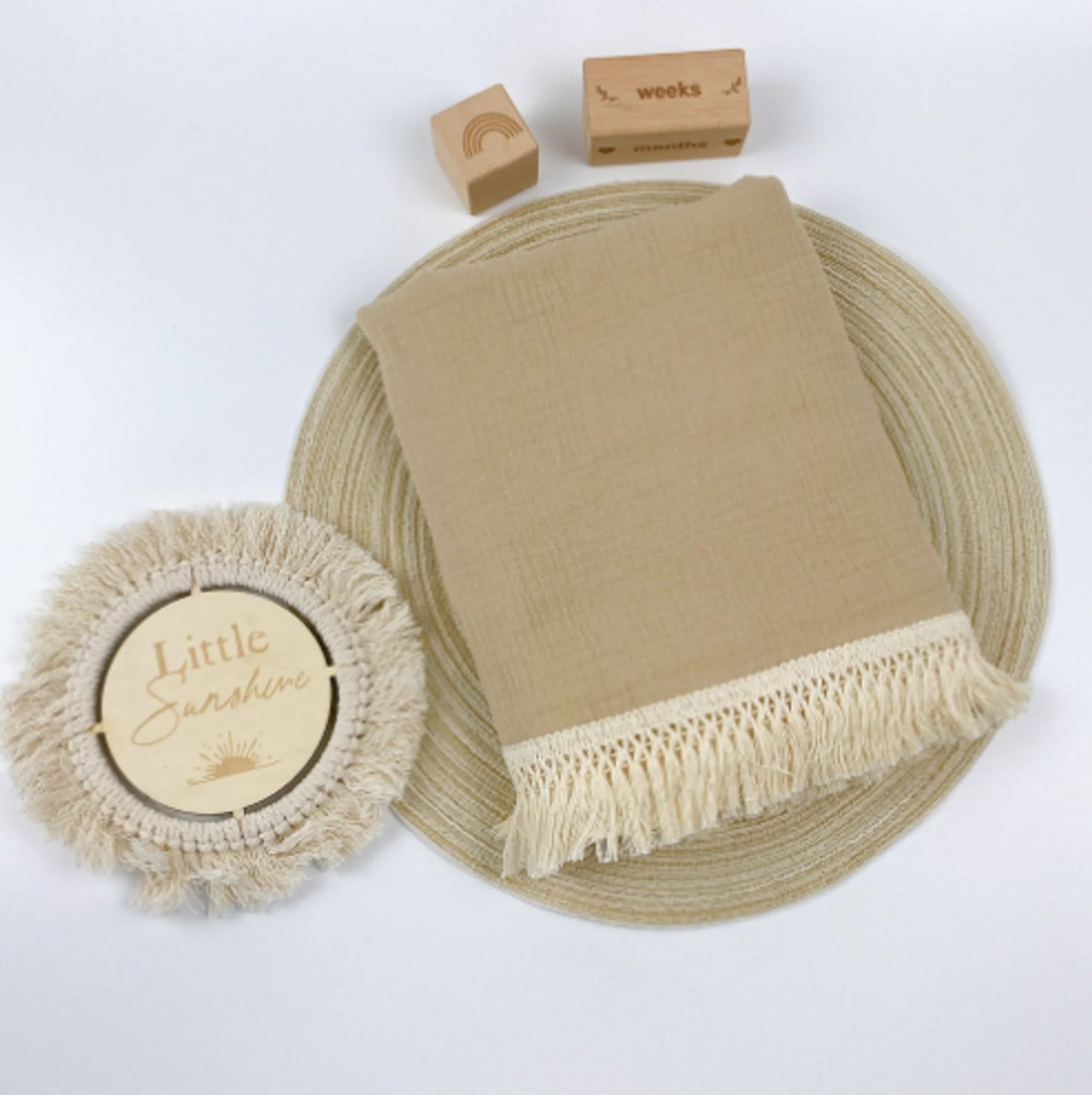 Organic Muslin Cotton Baby Blanket