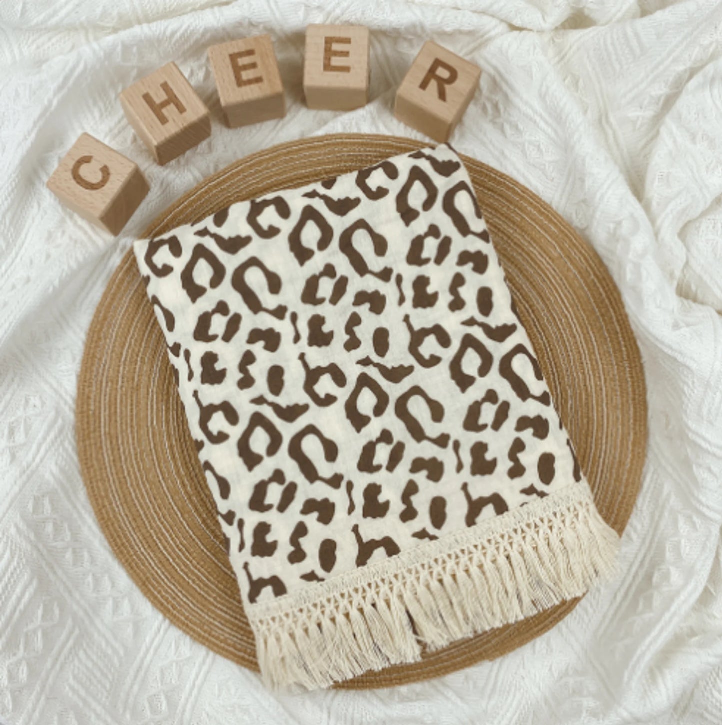 Organic Muslin Cotton Baby Blanket