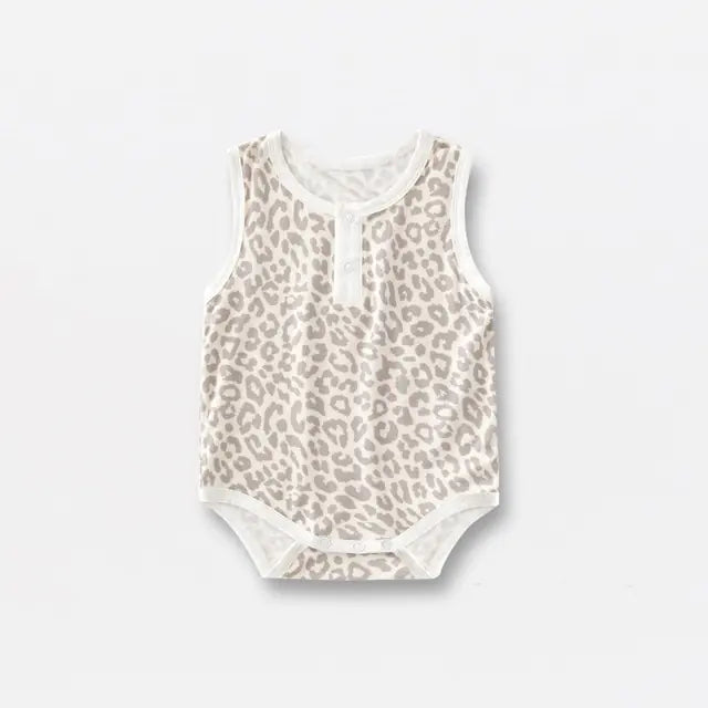 Tank Top Bamboo Fiber Baby Onesie