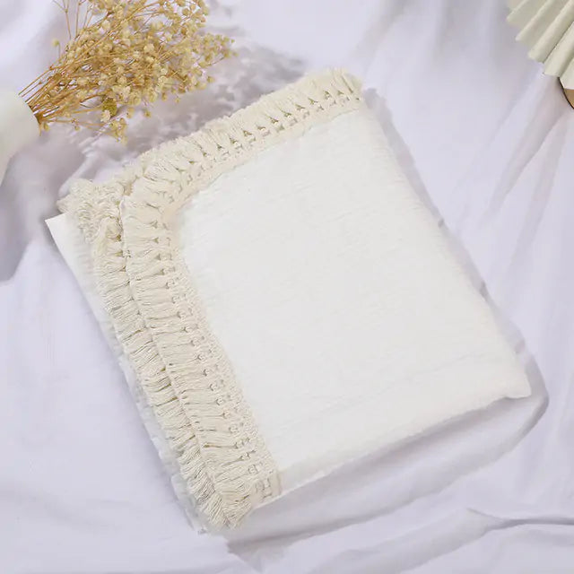 Organic Muslin Cotton Baby Blanket