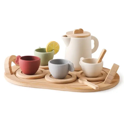 Wooden Montessori Tea Set