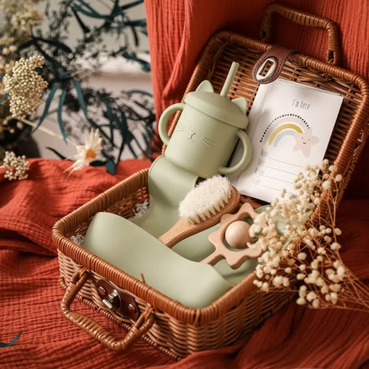 Baby Tableware Basket Gift Bundle