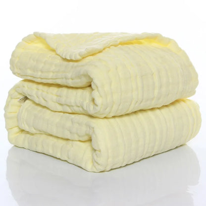 Organic Muslin Cotton Baby Blanket