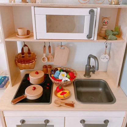 Wooden Montessori Kitchen Set