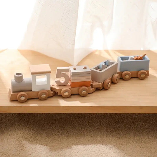 Wooden Toy Train