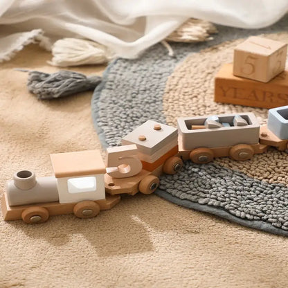 Wooden Toy Train