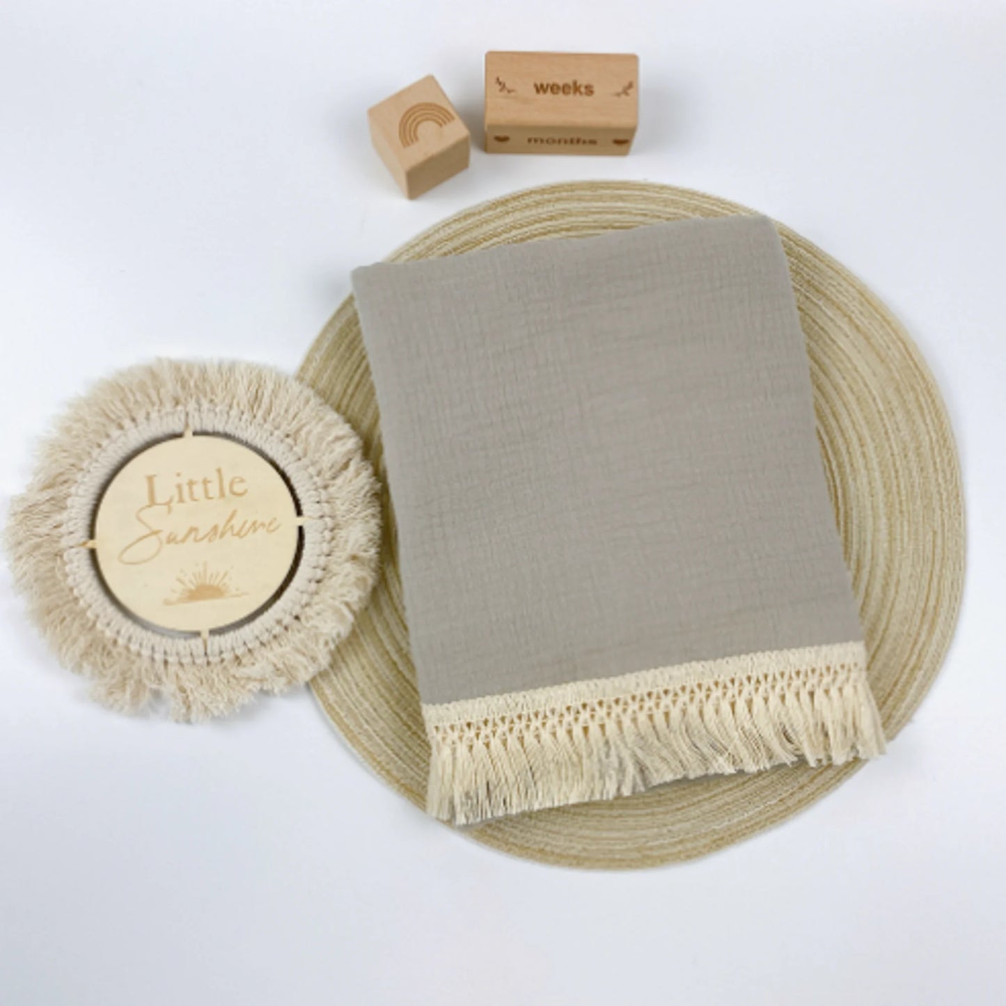 Organic Muslin Cotton Baby Blanket