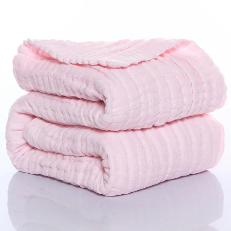 Organic Muslin Cotton Baby Blanket